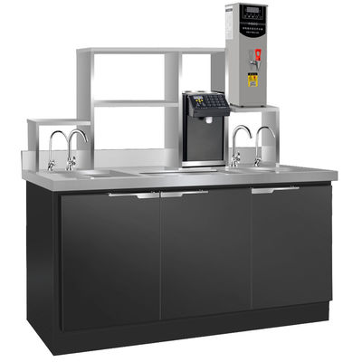 Boba Tea Equipment Black Titanium Bar Combination Bubble Milk Tea Machine