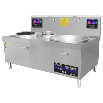 Sealed Design Electromagnetic Frying Oven Restaurant Cooking Range