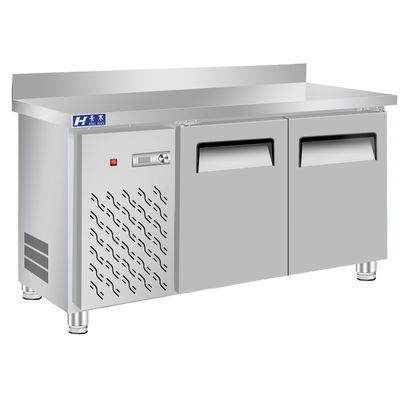 304 Stainless Steel Freezing Table Commercial Refrigeration Equipment