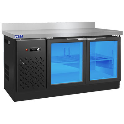 Black Titanium Freezer Commercial Refrigeration Equipment High Efficiency