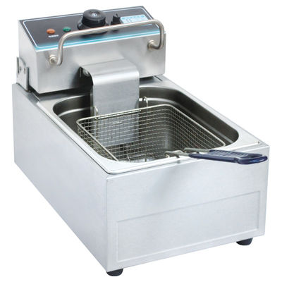 Counter Top Commercial Deep Fryer Dual Tank Electric Fryer For Restaurant