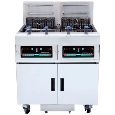 Electric & Gas Commercial Deep Fryer Automatical Open Computer Control Panel
