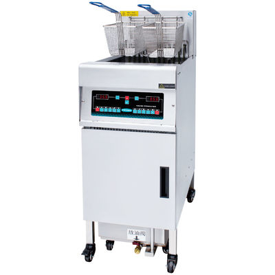 Electric & Gas Commercial Deep Fryer Automatical Open Computer Control Panel