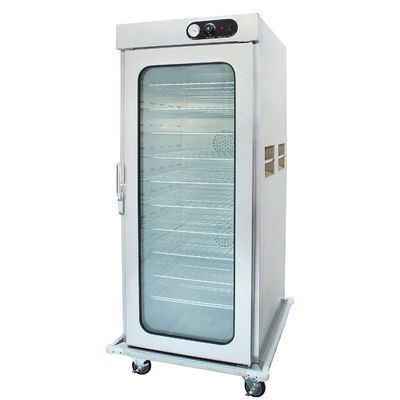 Mobile Commercial Heated Holding Cabinets Food Warmer For Kitchen