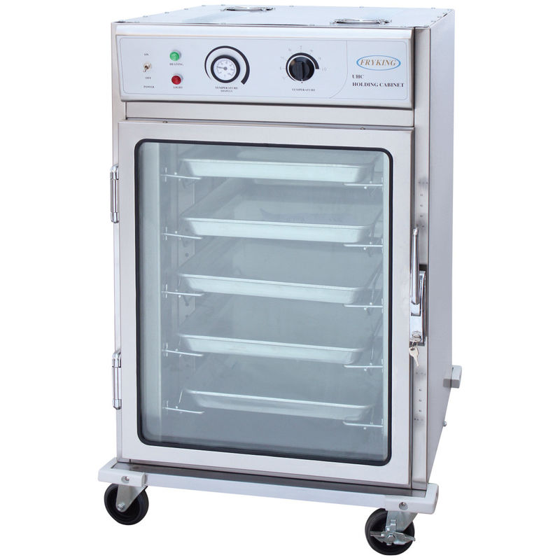 American Style Mobile Hot Food Warmer Cart Food Warmer Display Cabinet