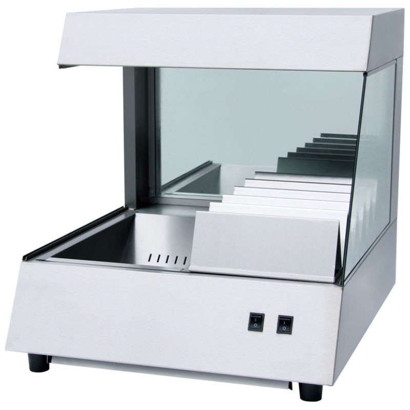 Counter Top Chip Warmer Commercial Table Restaurant Chip Dump Warmer