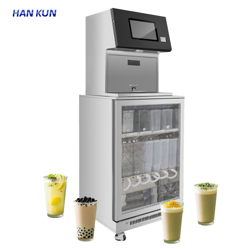 Fully Automatic Electric Bubble Tea Machine Maker Smart Beverage Machine 110V-220V Boba Tea Machine for Milk Tea Shop